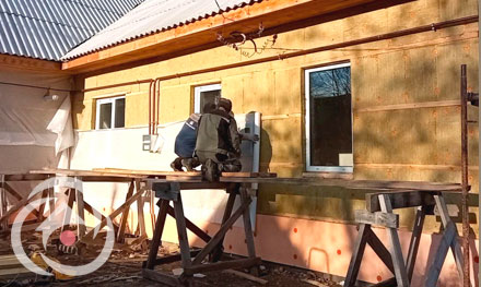утеплення дерев’яного будинку з бруса